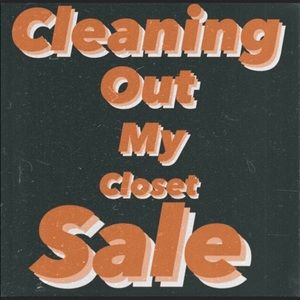 HUGE CLOSET SALE!!! 🛒🛍